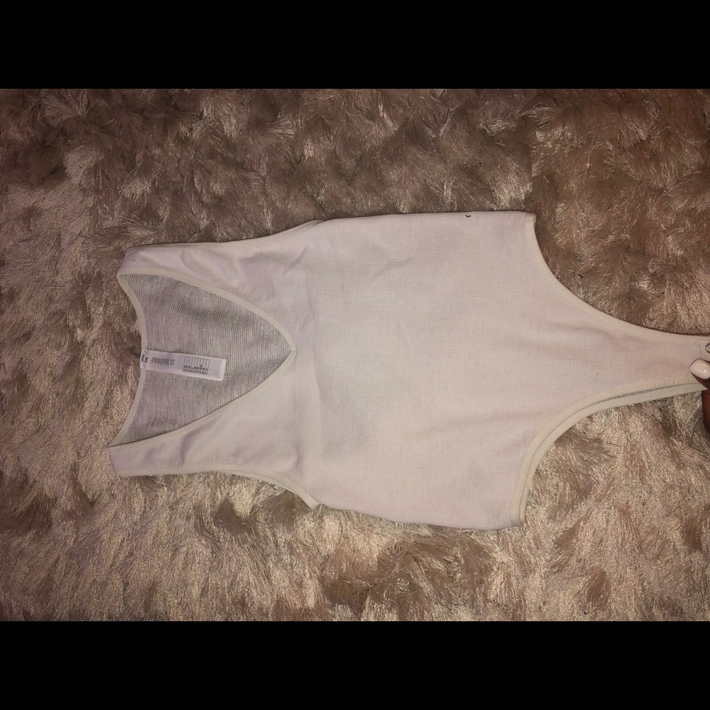 White Forever 21 Bodysuit - SOLD
